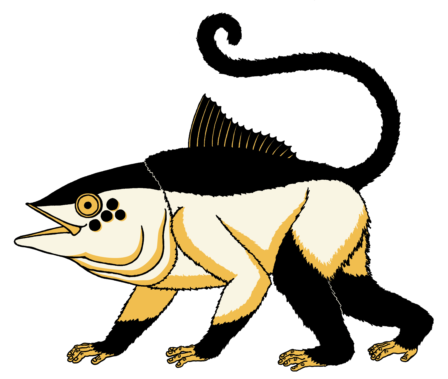 Fishmonkey character